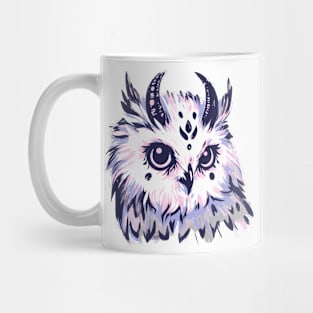 Cute owl with horns Mug